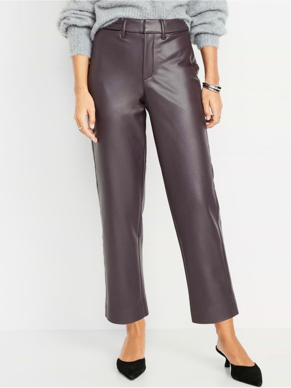 Old Navy Faux Leather pixie Pants